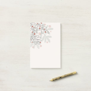 Post-it® Fêtes de Noël abstraites gui