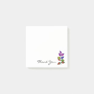 Post-it® Feuille d'arc-en-ciel d'aquarelle