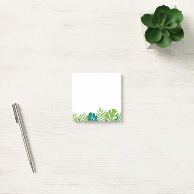 Post-it® Feuille verte tropicale (Bureau)