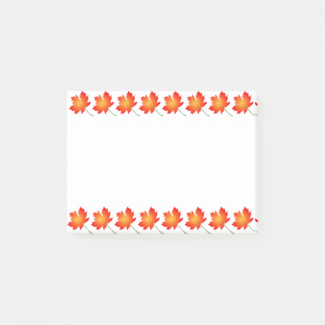 Post-it® Feuilles d'automne Post-it-Notes (Devant)