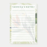 Feuilles de palmiers à oiseaux noirs