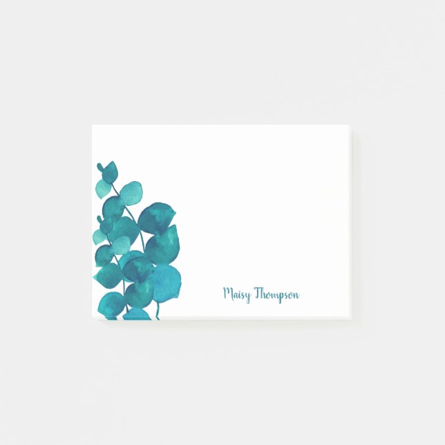 Post-it® Feuilles Eucalyptus Personnalisés (Devant)