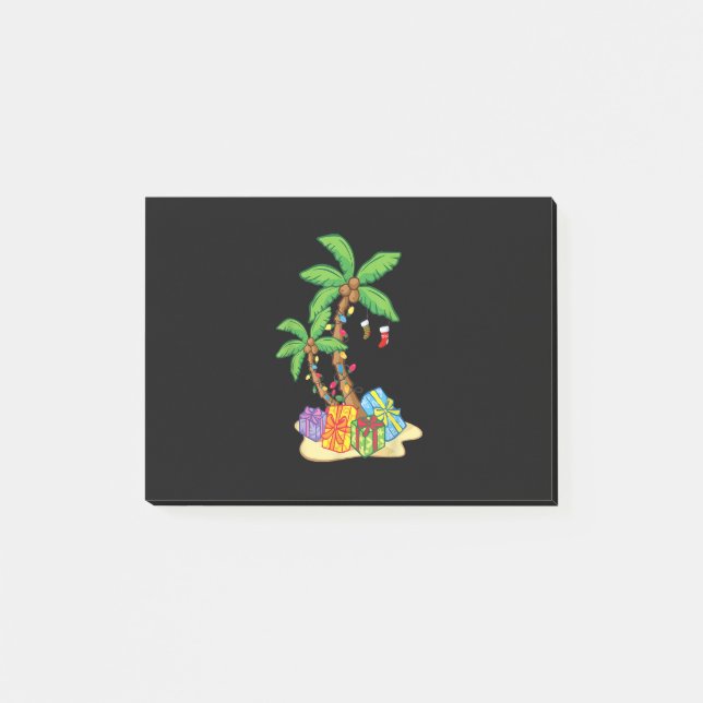 Post-it® Feux de noix de palmier Tropical Xmas Coconut F (Devant)
