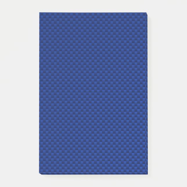 Post-it® Fibre de carbone bleu comme déco d'impression (Devant)