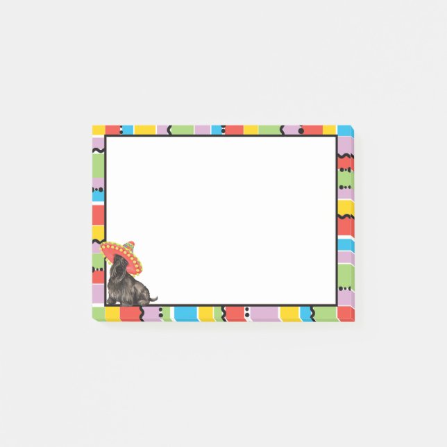 Post-it® Fiesta Scottish Terrier (Devant)