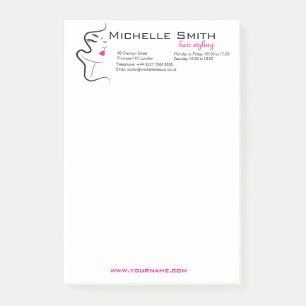 Post-it® Fille avec l'icône de marquage à chaud de