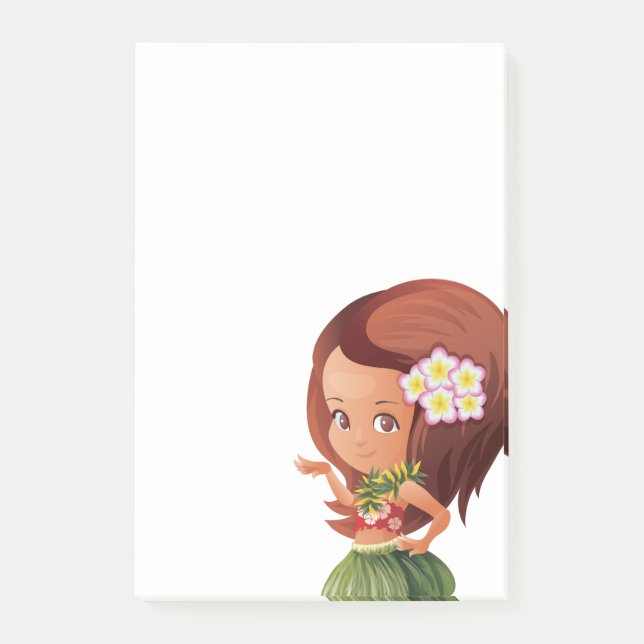 Post-it® fille Hula (Devant)