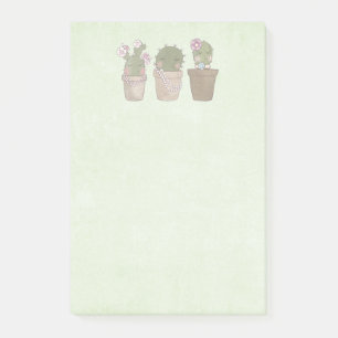 Post-it® Filles Cactus mignonnes Portant Des Bijoux