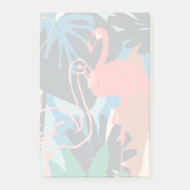 Post-it® Flamant rose funky (Devant)