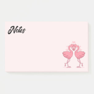 Post-it® Flamant rose Love Post-it Notes