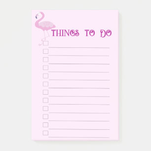 Post-it® Flamant rose Pense À Faire