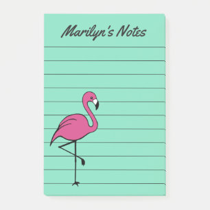 Post-it® Flamant rose Rétro À Faire Liste Publier Des Notes