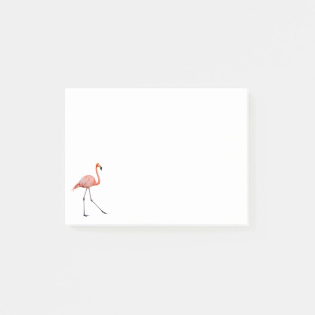 Post-it® Flamant rose rose (Devant)