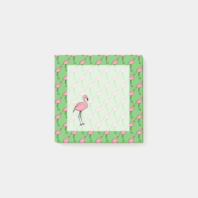 Post-it® Flamant rose rose Post It Notes Cadeau (Devant)