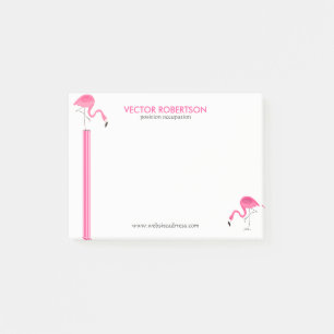 Post-it® Flamants roses roses et bandes décoratives