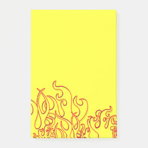 Post-it® Flames personnalisées cool Post-It-Notes