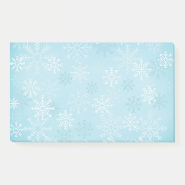 Post-it® Flammes de neige de vacances Post-it-Notes (Devant)