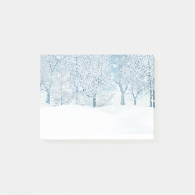 Post-it® Flammes de neige gelées en hiver (Devant)
