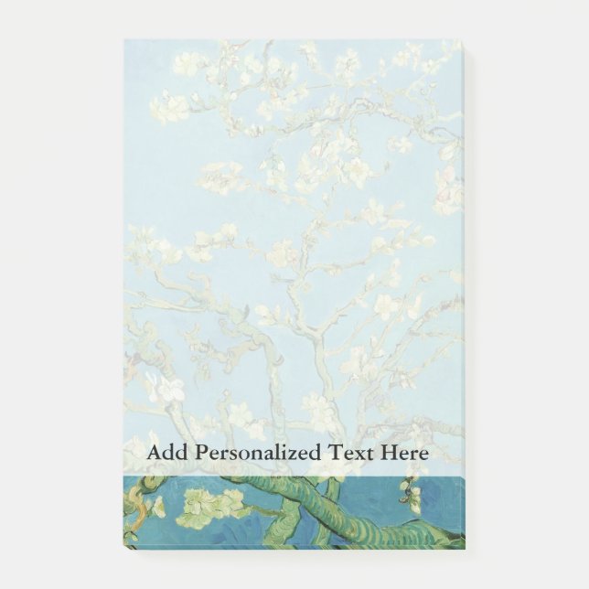 Post-it® Fleur | 1890 d'amande de Van Gogh | (Devant)