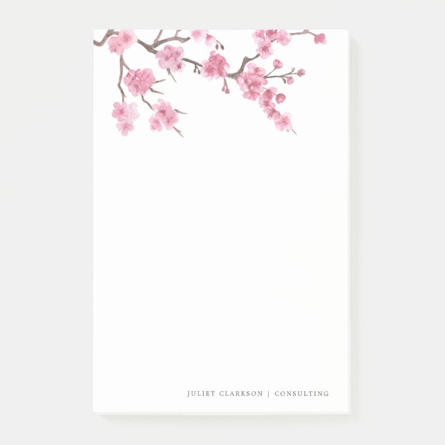 Post-it® Fleur de cerisier | Grande (Devant)