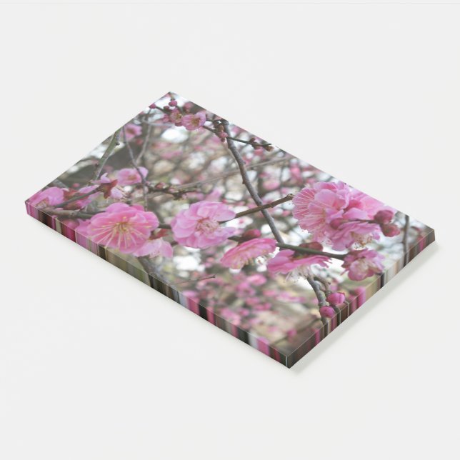 Post-it® Fleur de cerisier rose / Sakura / ク(桜) (Incliné)