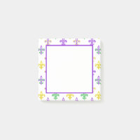 Fleur de Lis Beads - Notes blanches