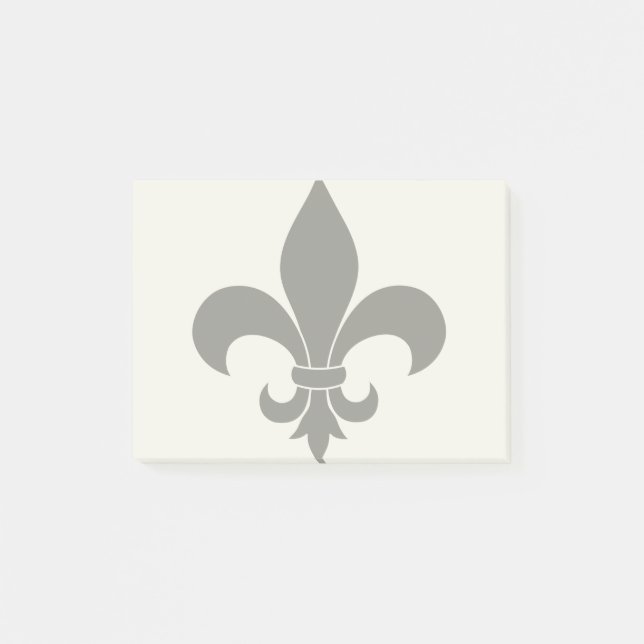 Post-it® Fleur de lis Motif Classic (Devant)