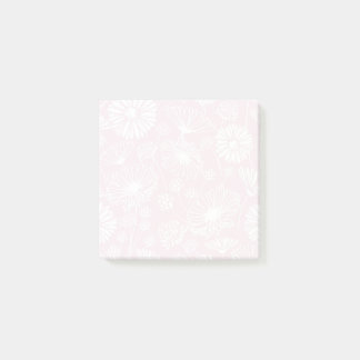 Post-it® Fleur douce (blanc | Rose)