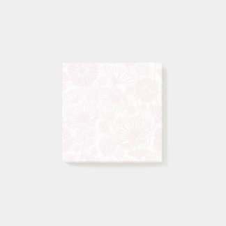 Post-it® Fleur douce (rose | BLANCHE)