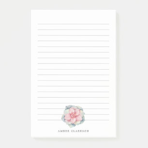 Post-it® Fleur du désert  Succulent à thème lié