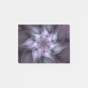 Post-it® Fleur fractale violette