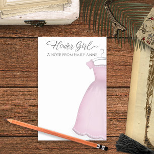 Post-it® Fleur mariage fille mignonne robe Vintage personna
