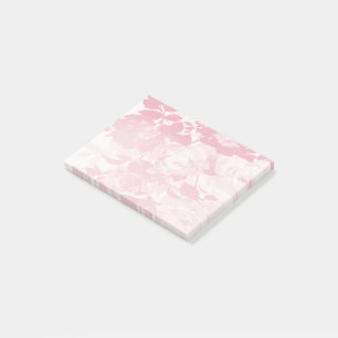 Post-it® Fleur rose dentelle