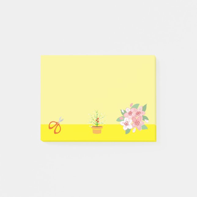Post-it® Fleuriste Art 4 (Devant)
