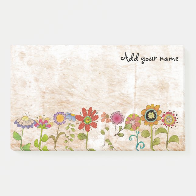 Post-it® Fleurs (Devant)