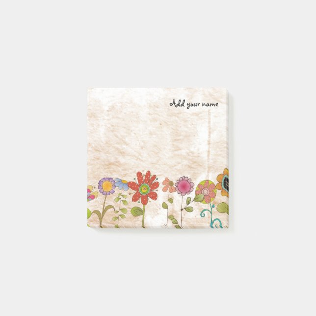 Post-it® Fleurs (Devant)
