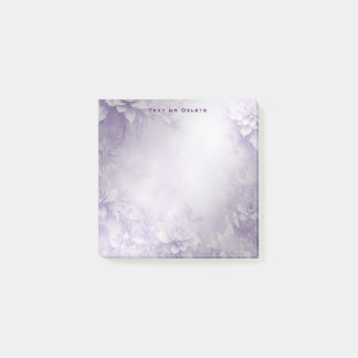 Post-it® Fleurs blanches violettes Publier des notes