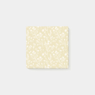 Post-it® Fleurs bruissantes Neutre - Blé doré