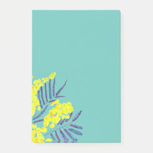 Post-it® Fleurs d'art jaune