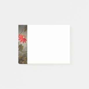 Post-it® Fleurs de passion avec tête de colibris
