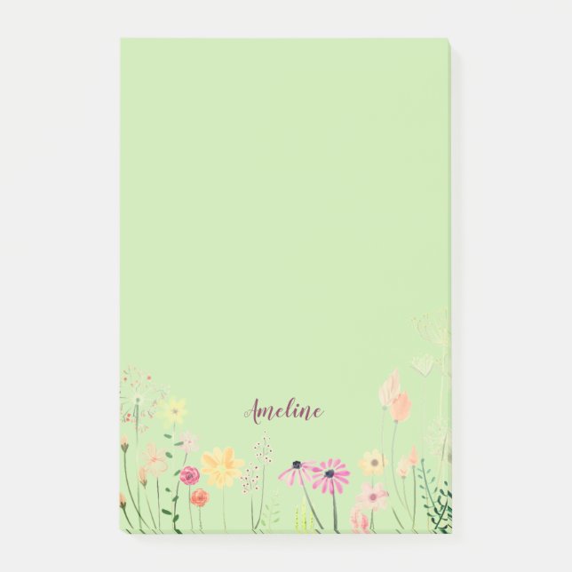 Post-it® Fleurs de prairie (Devant)