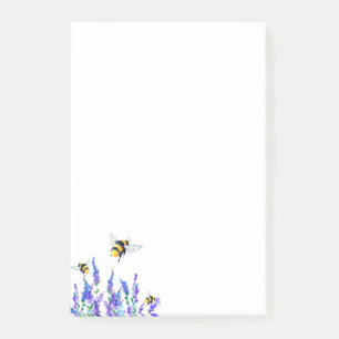 Post-it® Fleurs de printemps et abeilles