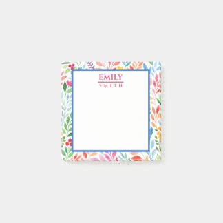 Post-it® Fleurs de ressort d'aquarelle