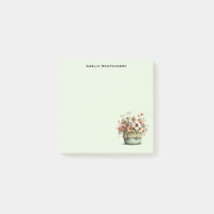 Post-it® Fleurs en pot Cozy Shabby Mignon