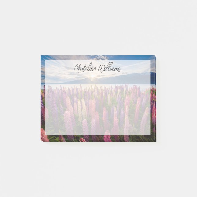 Post-it® Fleurs | Lupines Nouvelle-Zélande (Devant)