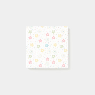 Post-it® Fleurs pastel éparpillées