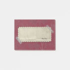 Fleurs rouges de Bourgogne avec l'étiquette