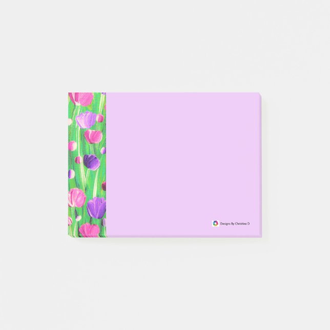 Post-it® Fleurs sur le défilé (Devant)