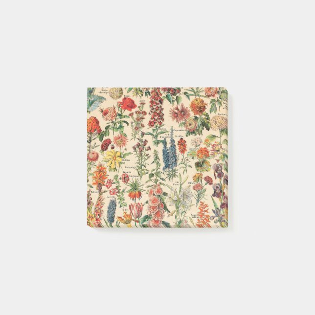 Post-it® Fleurs vintages (Devant)