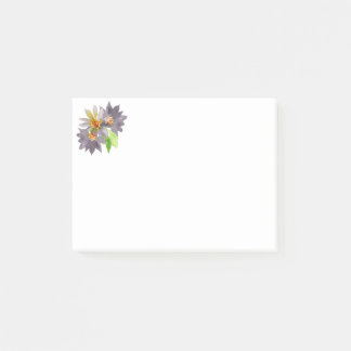 Post-it® Fleurs violettes